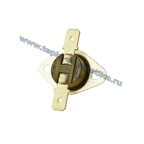 Термостат Ksd301 50 NC 250V 16A с фланцем, самовозвратный